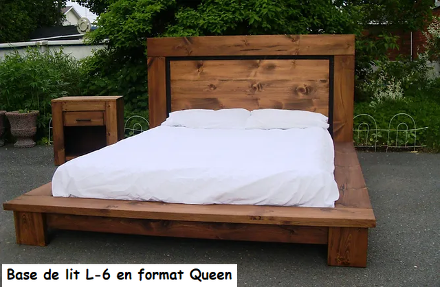 Lit en bois neuf personnalisable in Beds & Mattresses in City of Montréal - Image 5