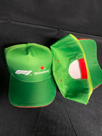 Brand New Heineken F1 Racing Hats