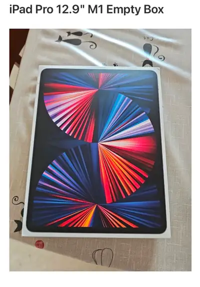 iPad Pro M1 Empty Box, View more