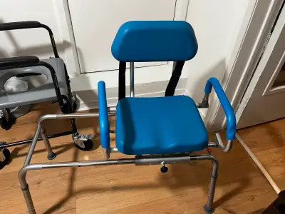 Vevor sliding tub and shower chair. Hardly used., View more