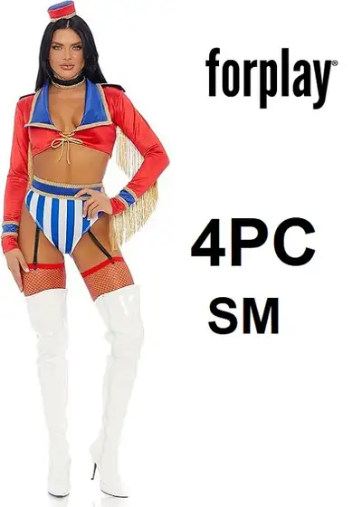 SEXY RING LEADER COSTUME SIZE SMALL, View more