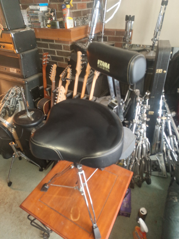 Tama 1st Chair Drum Throne Mint in Drums & Percussion in Mississauga / Peel Region - Image 3