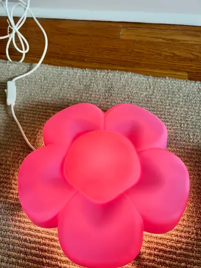 Cute IKEA flower-shaped wall light. • Soft light, good for kids room or nursery • Wall mounted • Sim...