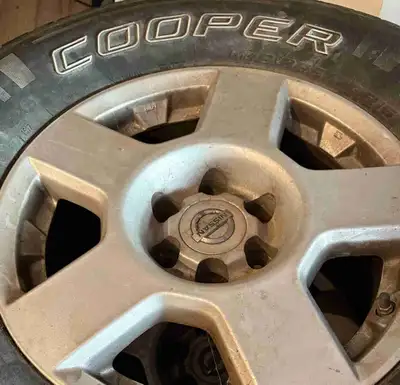 Made in 2017 50% tread 6 bolt frontier Perfect for summer $400 obo Pickup in Sudbury/ can deliver if...