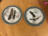 Mario Fernandez set of 2 collector plates