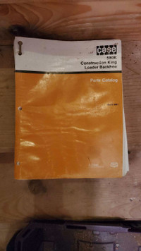 Case 580 K Construction King Loader Backhoe parts Catalog 