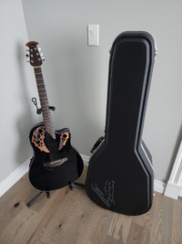 Ovation Celebrity Elite Acoustic/Electric with hard case