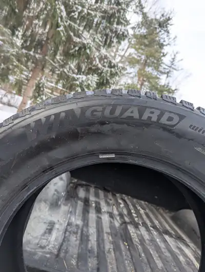 Nexen Wingard winter tires .Size is 275/60R20 Less than 1500 km on them. Reason for selling is that...
