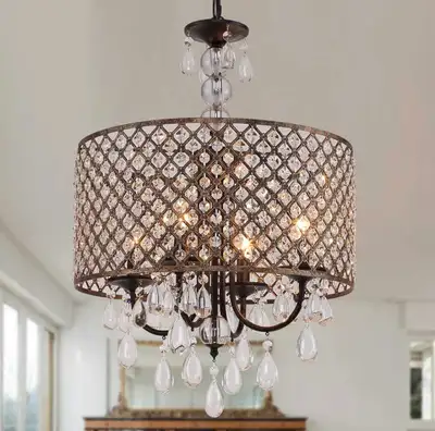 Modern Round Crystal Chandelier, View more