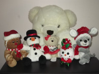 peluches de noel