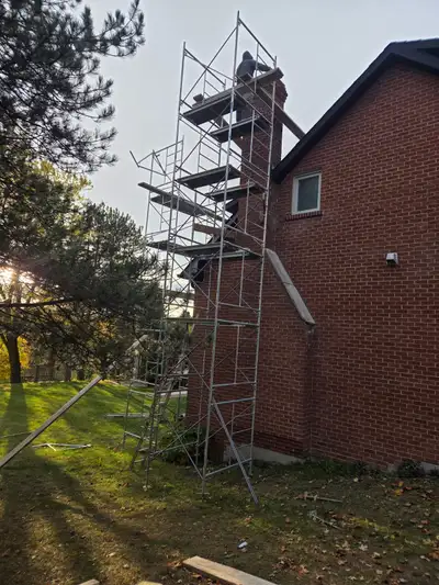 CHIMNEY REPAIR/CUSTOM BRICK & STONE/MASONRY SERVICES, View more