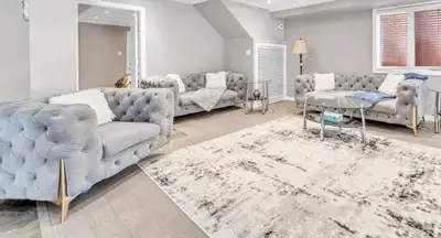 Velvet Chesterfield Sofa Set, View more