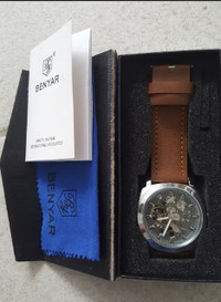 Benyar Mechanical watch new in box