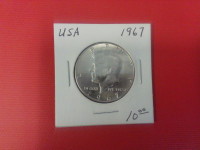1967 USA Half Dollar Coin