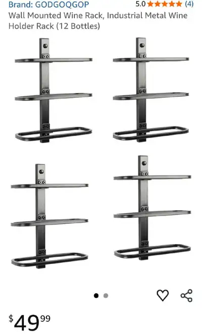 metal wine rack, View more