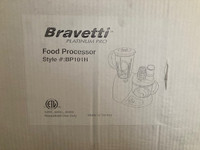 Bravetti Platinum Pro food processor