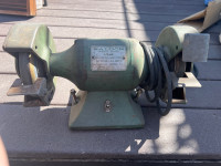  Vintage Baldor grinder, buffer  