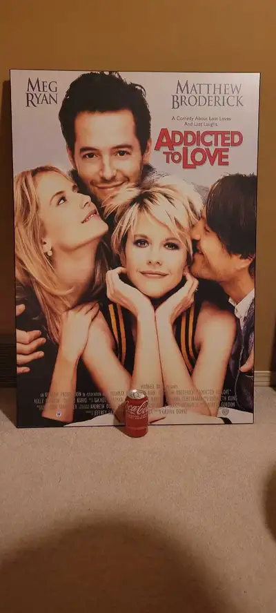 Addicted to Love movie poster.27" x39 1/2 x 3/8 thick.$45