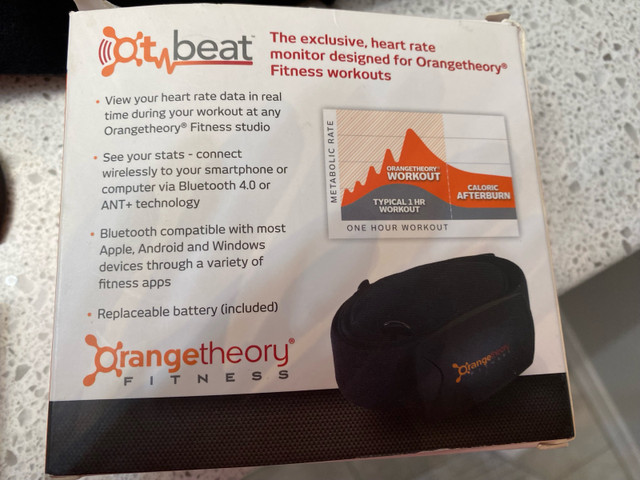 Orange Theory Heart Monitor, Exercise Equipment, Winnipeg