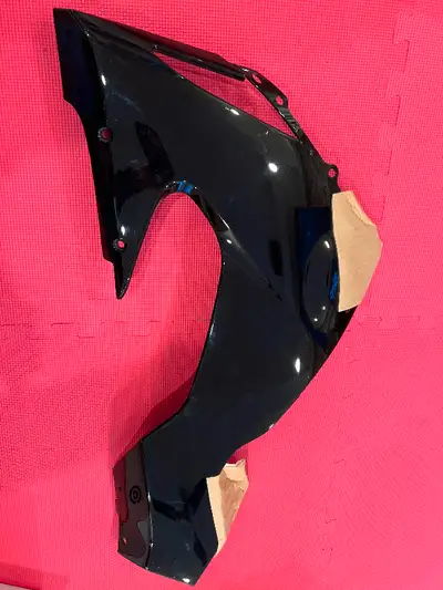 NEW Kawasaki Genuine Parts ninja Zx 10 r lower left side cowling Fairing 06-07 metallic black ebony...
