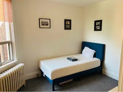 Hello there :) We are renting a private room second floor just right next to Bloor and Ossington sub...