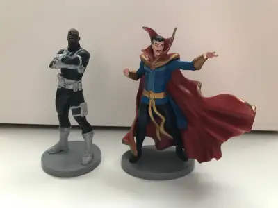 Disney Marvel Avengers PVC Figures Lot Of 2 Doctor Strange Fury, View more