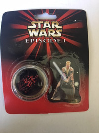 Star Wars Episode 1 Pencil sharpener and eraser Brand New
