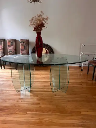 Glass Dining Table, View more