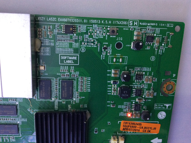 LG Main Board EBT63853405 in Other in Mississauga / Peel Region - Image 4