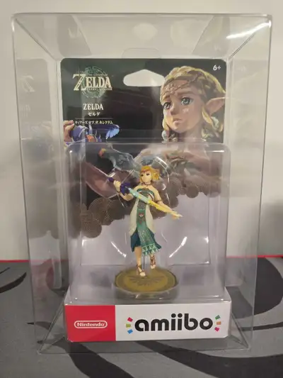 The Legend of Zelda Tears of the Kingdom Zelda amiibo, View more