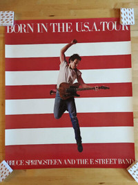 Bruce Springsteen original tour poster