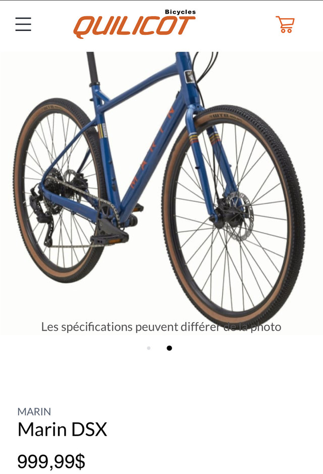 Marin dsx dans Randonnée, ville et hybrides  à Longueuil/Rive Sud - Image 2
