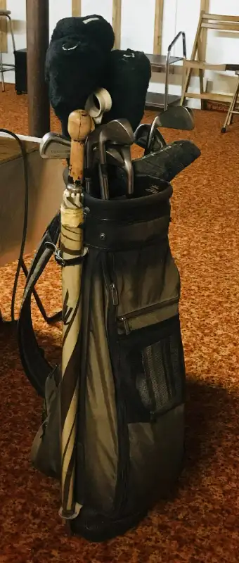 Sac, bâtons de golf Théorem et parapluie in Golf in Gatineau - Image 3