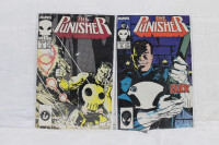 Marvel Punisher comic books