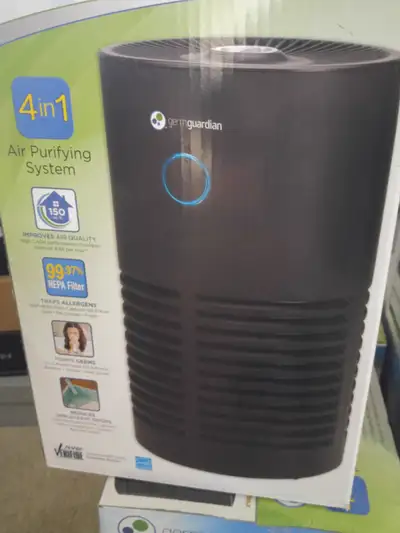 GermGuardian AC4700BDLX Tabletop Air Purifier with HEPA Filter, View more
