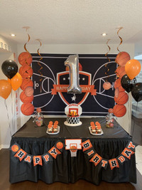 Basketball Birthday Decorations