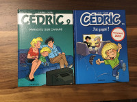 Lot de 2 bandes dessinées Cédric