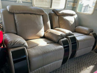 2 Leather Recliners