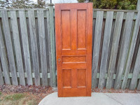 Exterior Door Wood Cherry 30x79