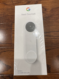 Brand New Sealed Google Nest Doorbell