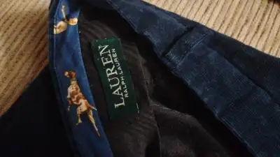 Ralph Lauren Men's corduroy pants, broken belt loop, View more