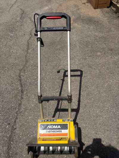 ELECTRIC SNOWTHROWER, View more