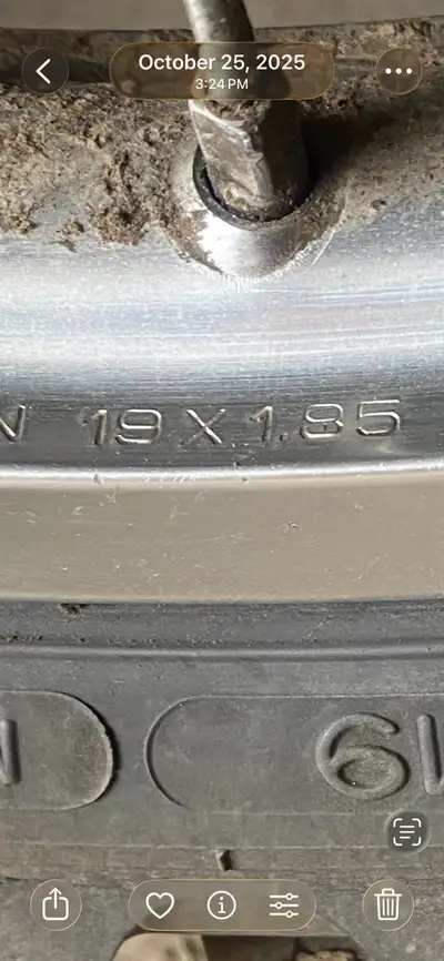 Looking for a rear wheel for a 2010crf250r 19x1.85 Thanks