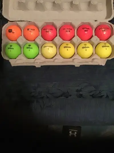 Wilson colour golf balls, View more