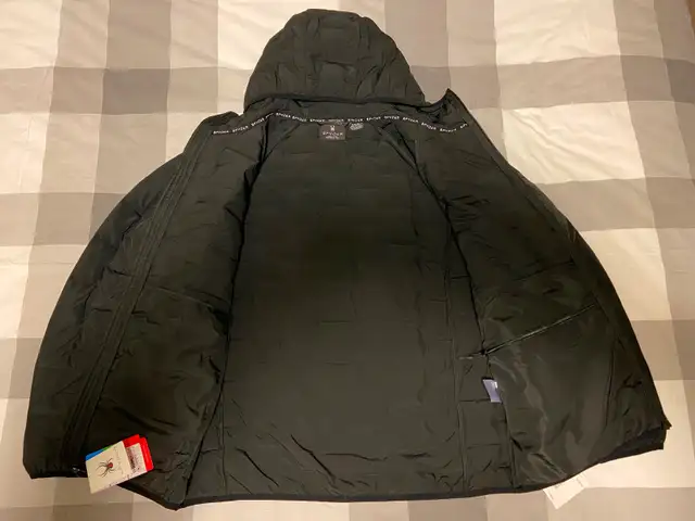 Brand New Men’s Spyder Lightweight Puffer Winter Jacket in Men's in Calgary - Image 3