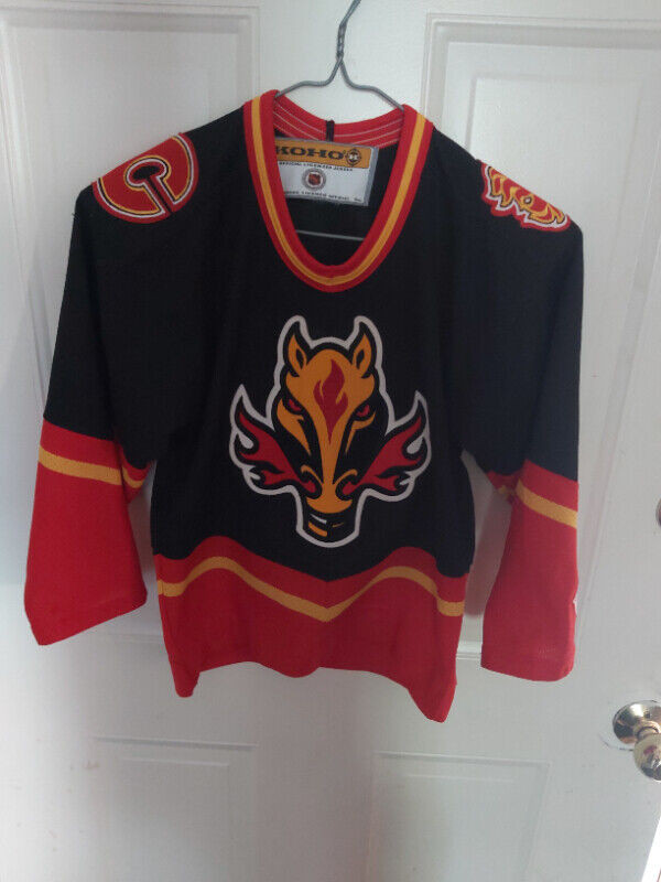 Vintage Calgary Flames Blasty Jersey Medium 