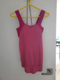 Lululemon Run For Your Life Pink Tank Size 4