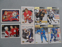 1991-92 UD NHL Group 39. Hull, Lindros, etc. U pick $1 per card.