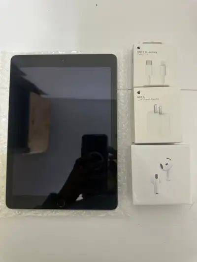 Apple iPad 5th Gen – Charger & Accessories Included, View more