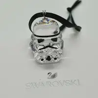 SWAROVSKI Crystal Ornament  ~ STAR WARS ~ STORMTROOPER HELMET  ~